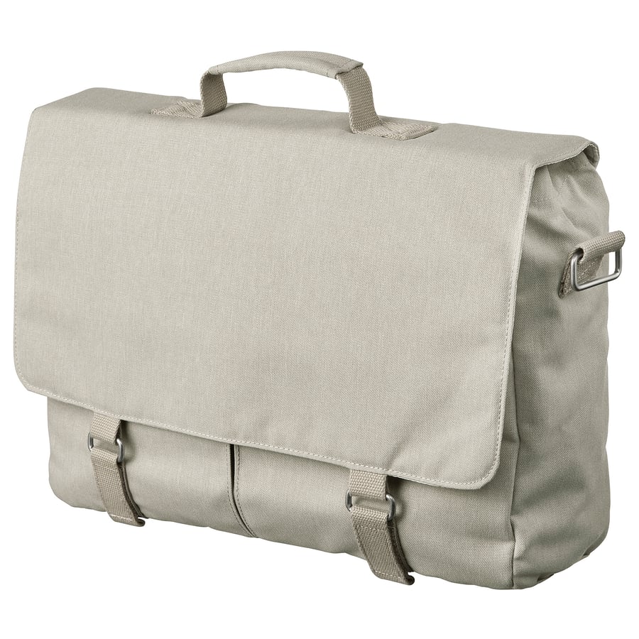 DRÖMSÄCK Messenger bag, beige, 14 l IKEA