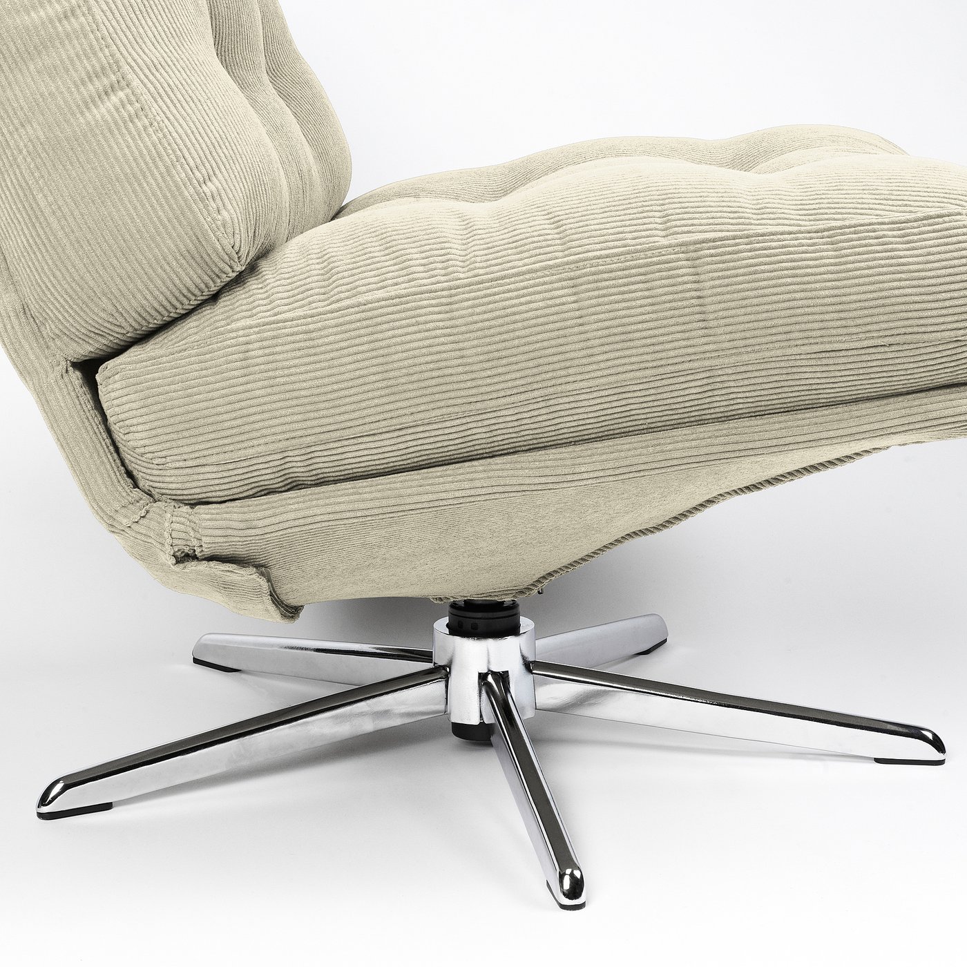 DYVLINGE swivel easy chair, Kelinge beige - IKEA