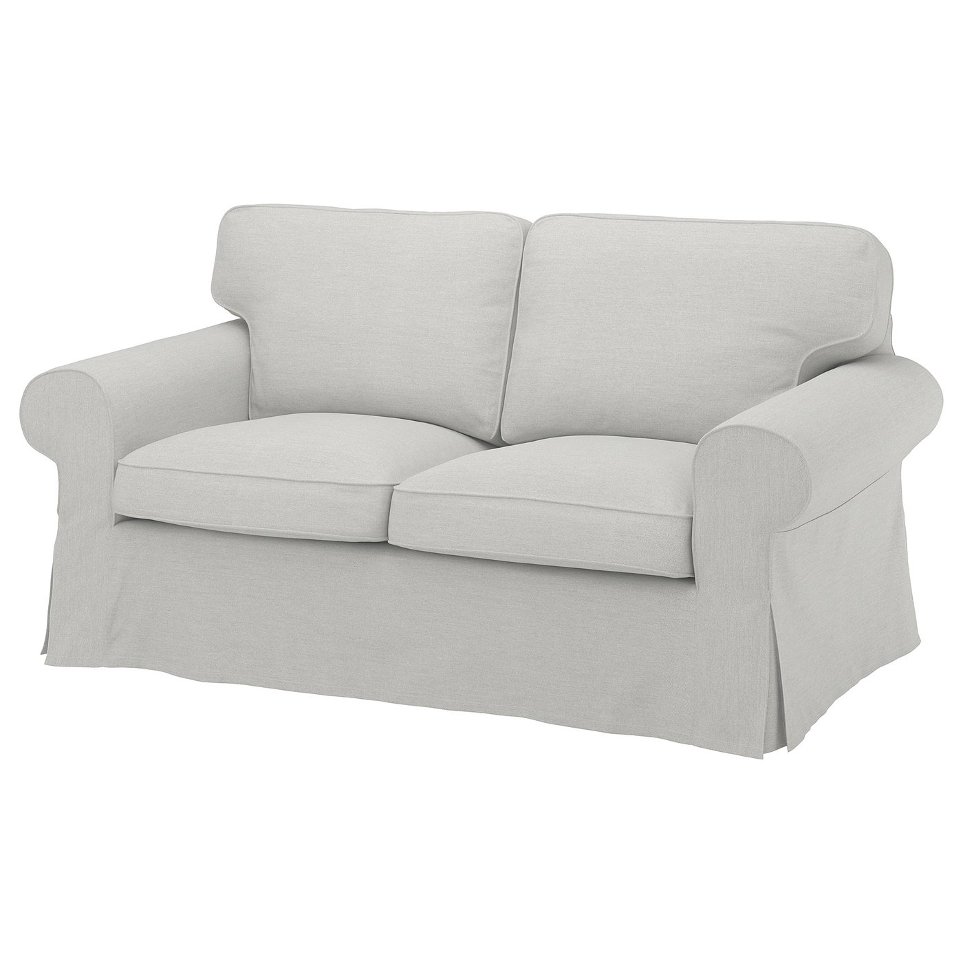 EKTORP Cover for 2seat sofa, Blekinge white IKEA