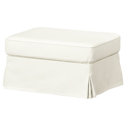 EKTORP Cover for footstool, Blekinge white