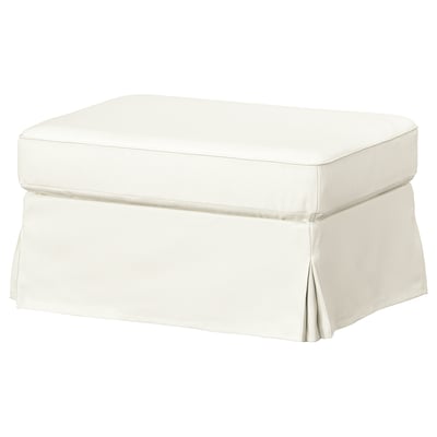 EKTORP Cover for footstool, Blekinge white