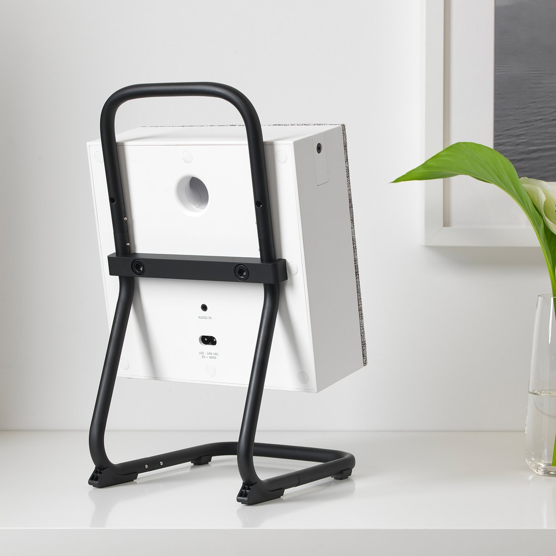 ENEBY Speaker stand, black IKEA
