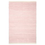 ENERGIKÄLLA rug, multicolored handwoven cotton, rectangular, unique pattern.