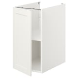 An ENHET white cabinet with a single door, suitable for kitchen storage.