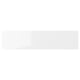 ENHET: modern, white, rectangular drawer, minimalist, glossy finish, durable plastic, easy-clean surface.