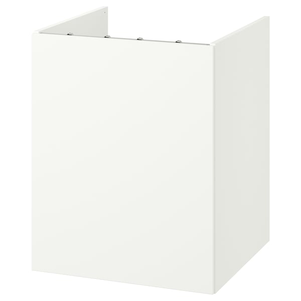 ENHET Sink cabinet with door, white, 60x62x75 cm