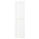 White ENKÖPING cabinet door, wooden texture foil, simple rectangular design.