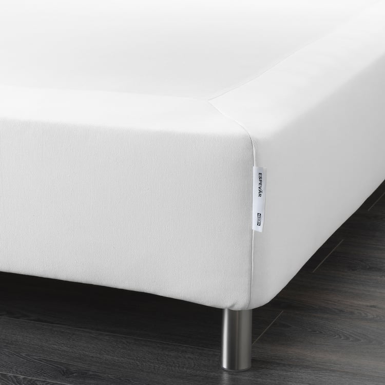 ESPEVÄR sprung mattress base with legs, white, 90x200 cm IKEA