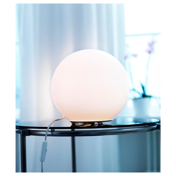 Table lamp, FADO, white, 25 cm IKEA