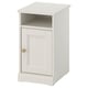 FÅGELFJÄLLET Bedside table, off-white, 32x41x56 cm