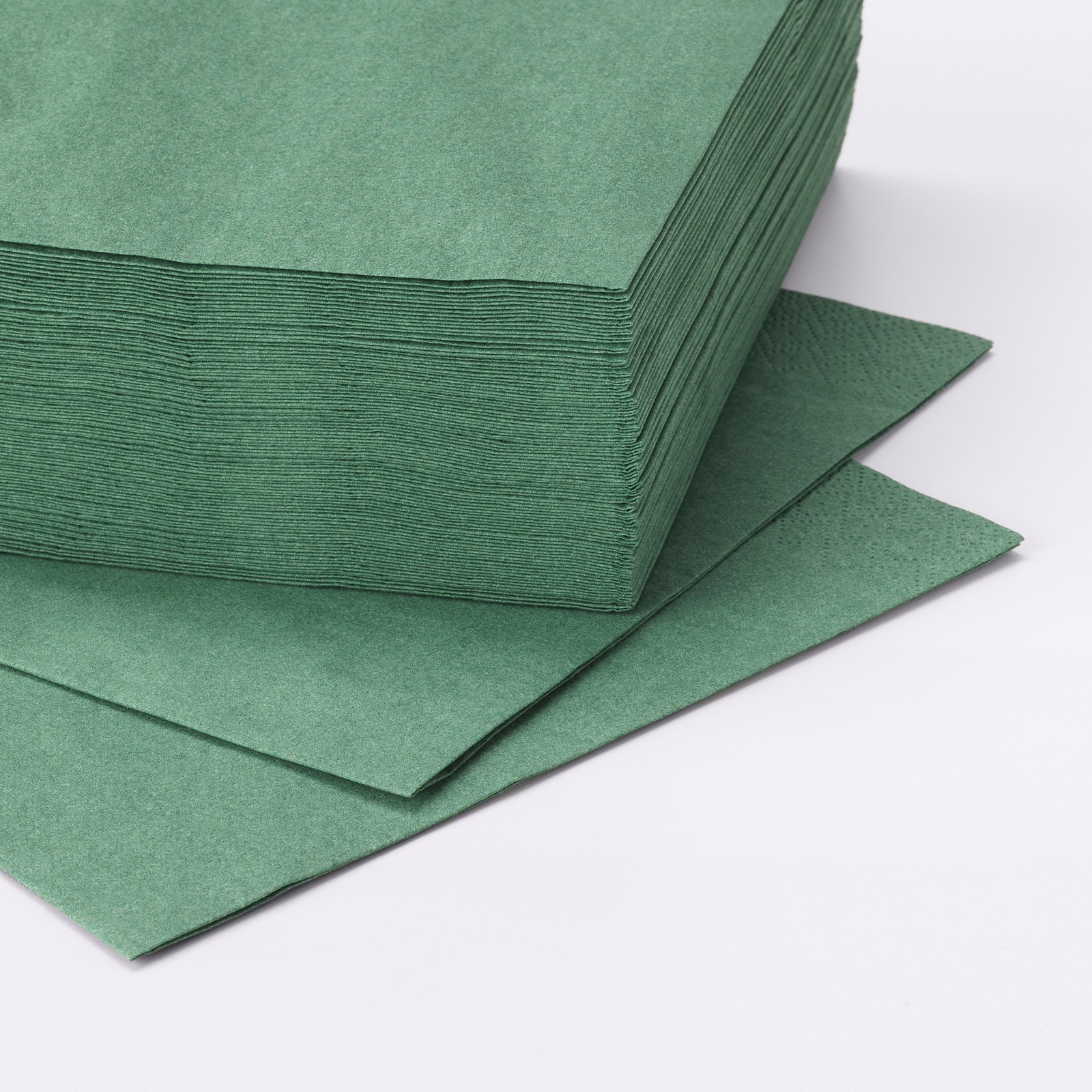 FANTASTISK Paper napkin dark green IKEA
