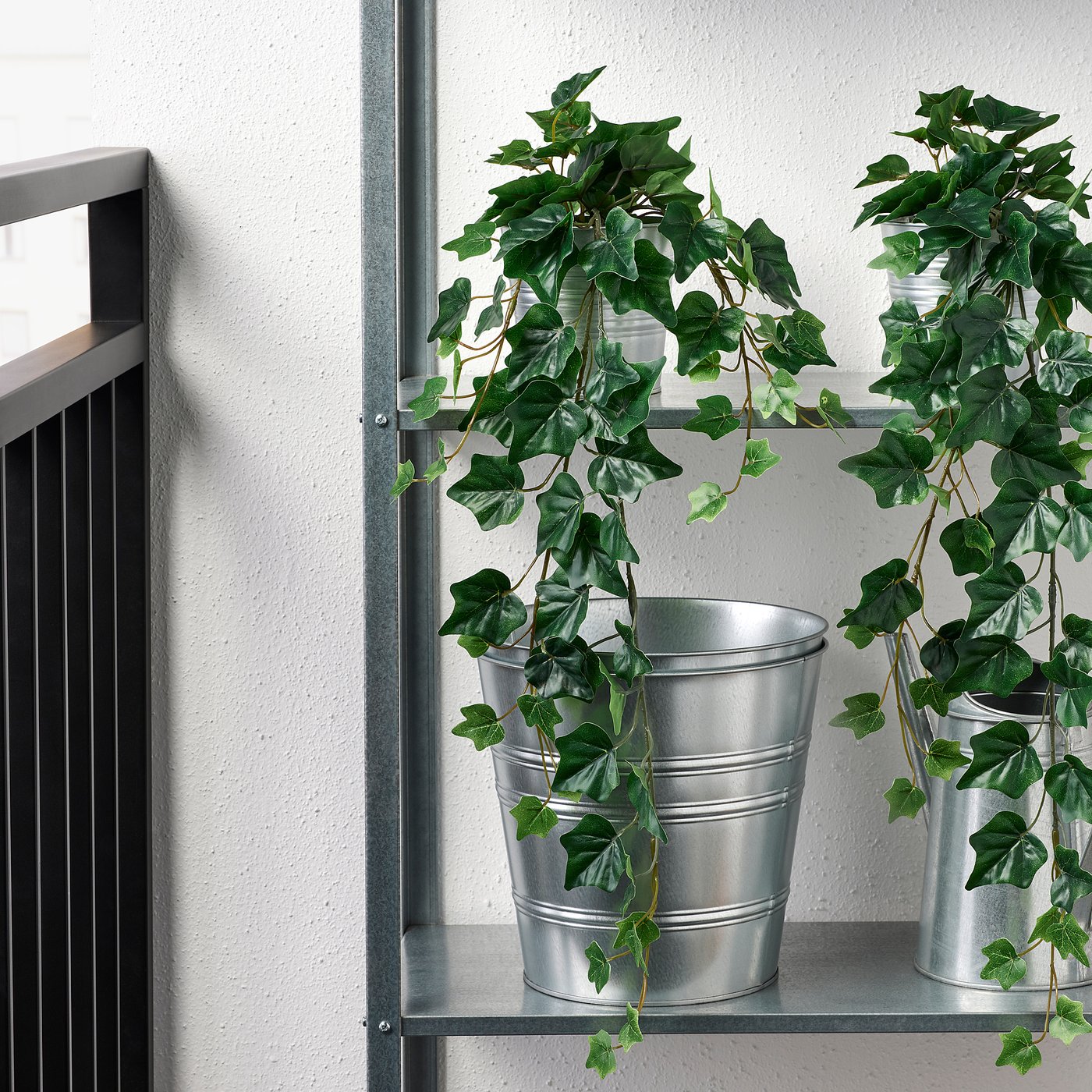 FEJKA artificial potted plant, in/outdoor/hanging Ivy, 12 cm - IKEA