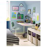 FISKBO Frame, dark grey-blue, 21x30 cm