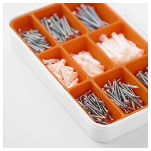 260 piece Screw And Plug Set FIXA IKEA