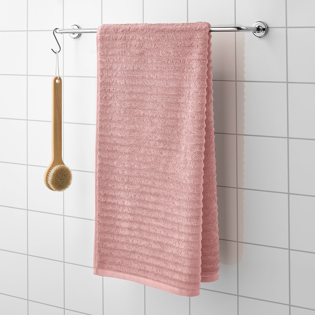 FLODALEN Bath towel light pink IKEA
