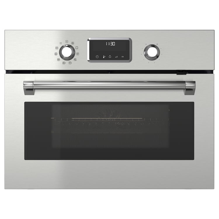 FORNEBY microwave combi with forced air, IKEA 500 stainless steel