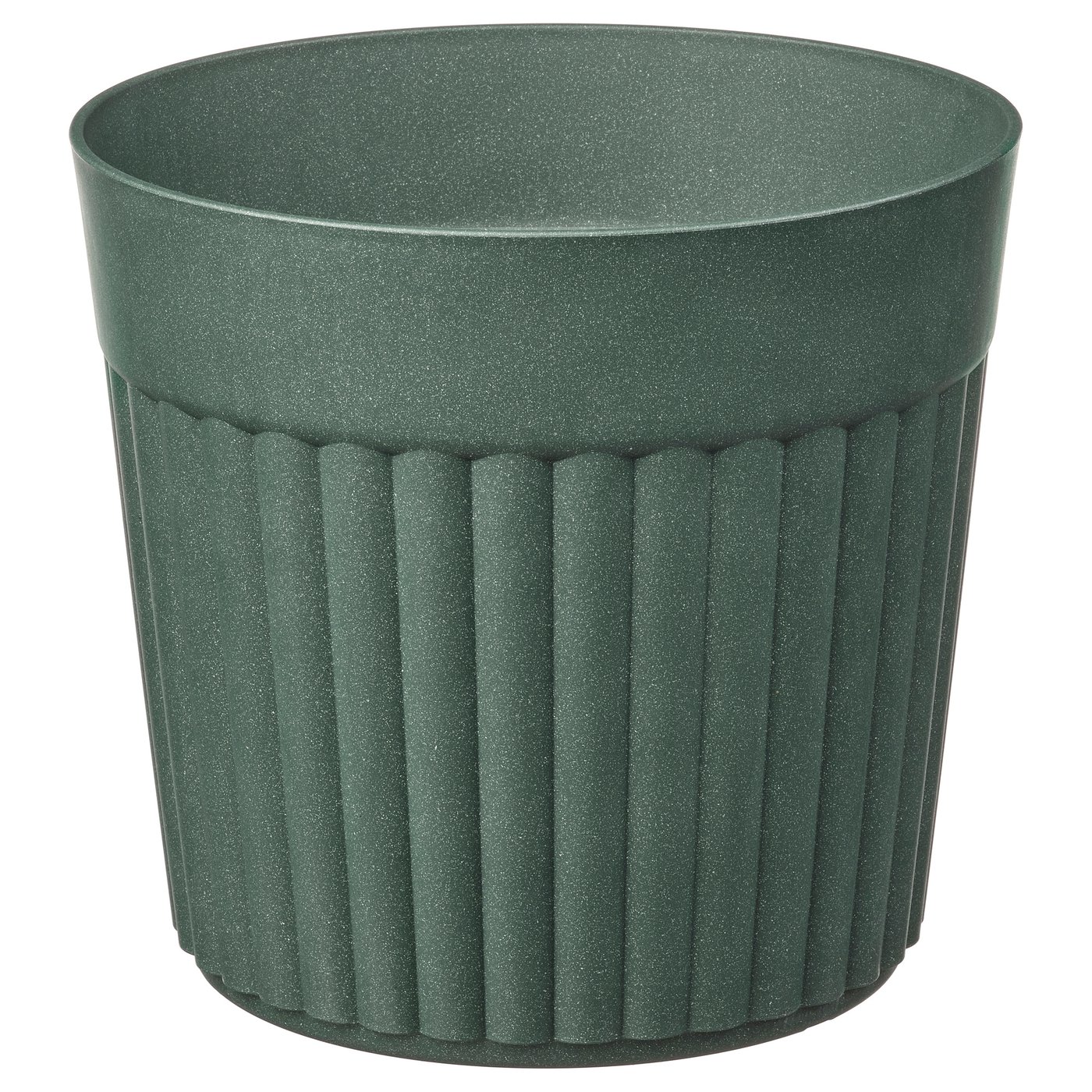 ☘️aiiKEN73*Garden☘️AG202602 FRÄKENVÄXT plant pot, in/outdoor/deep green, 24 cm - IKEA
