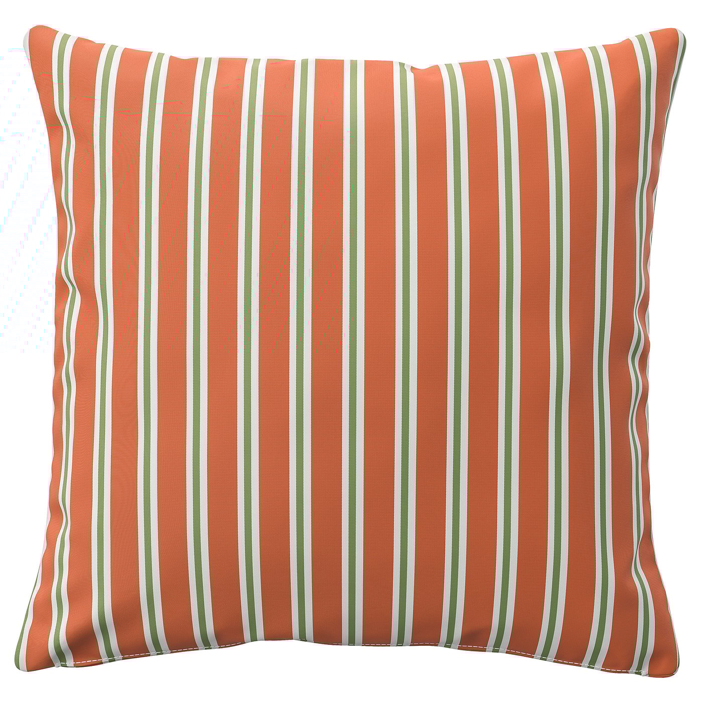 orange striped pillows