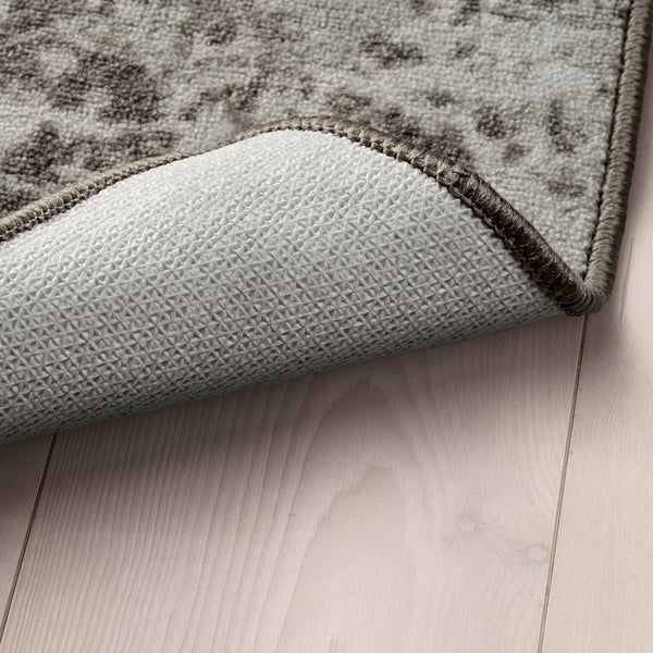 GERLEV Rug, low pile, patterned/grey, 170x230 cm IKEA