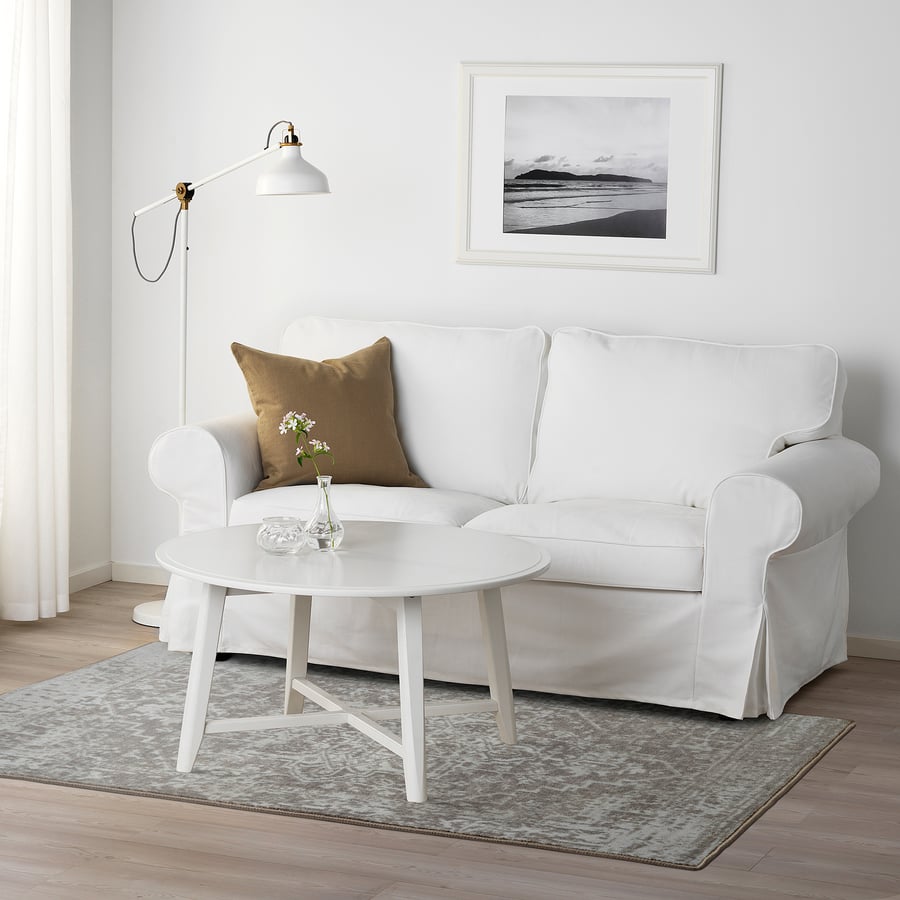 GERLEV Rug, low pile, patterned/grey, 170x230 cm IKEA