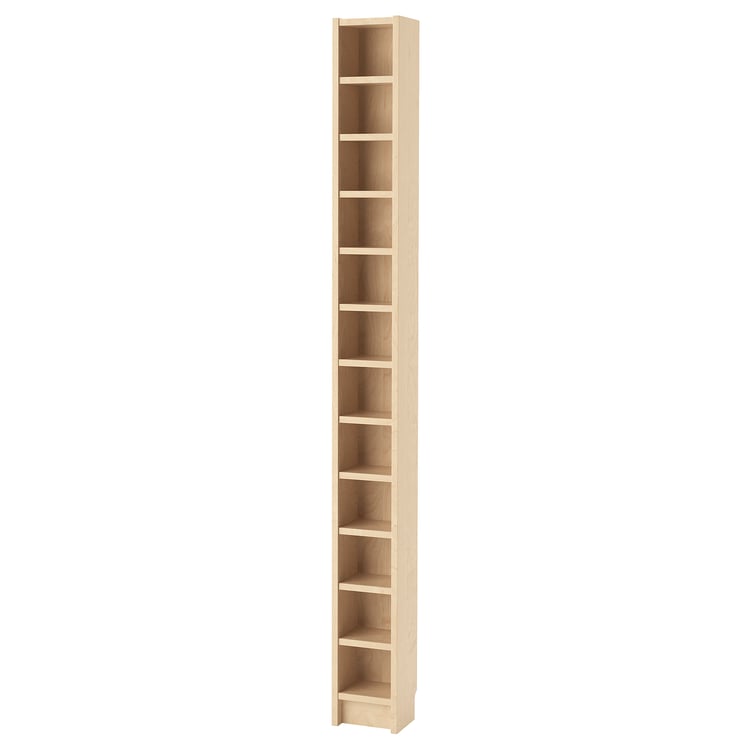 GNEDBY Shelving unit white stained oak veneer IKEA