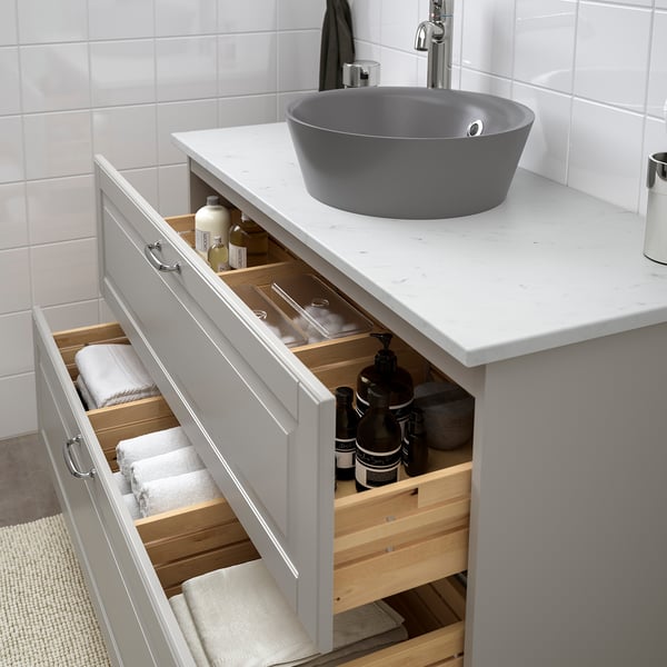 Godmorgon Tolken Kattevik Wsh Stnd W Countertop 40 Wash Basin