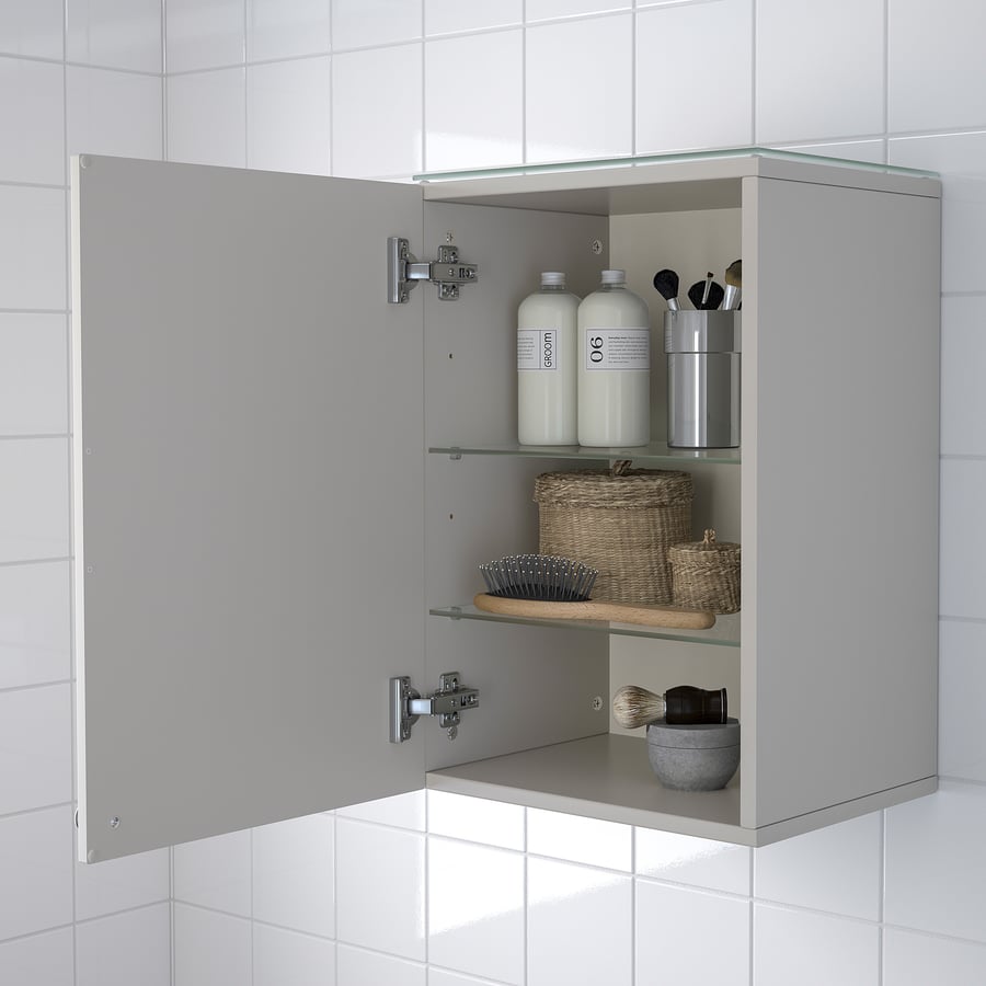 Wall with 1 door, light grey, 40x32x58 cm IKEA