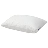 White GRÖNAMARANT pillow, rectangular, cotton cover, supportive core, fluffy edge.