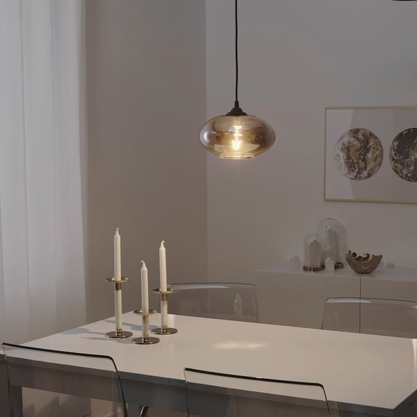 Grundamne Pendant Lamp Shade Glass Ikea