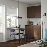 GULTARP Stool, dark blue/Remmarn dark blue