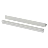 Silver kitchen handles becomes silver kitchen knobs.
