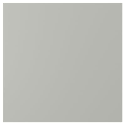 HAVSTORP light grey, smooth, rectangular kitchen cabinet, lacquered fiberboard, clean lines.