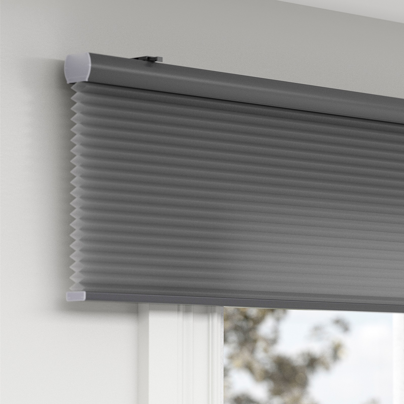 HOPPVALS Cellular blind, grey, 120x210 cm IKEA