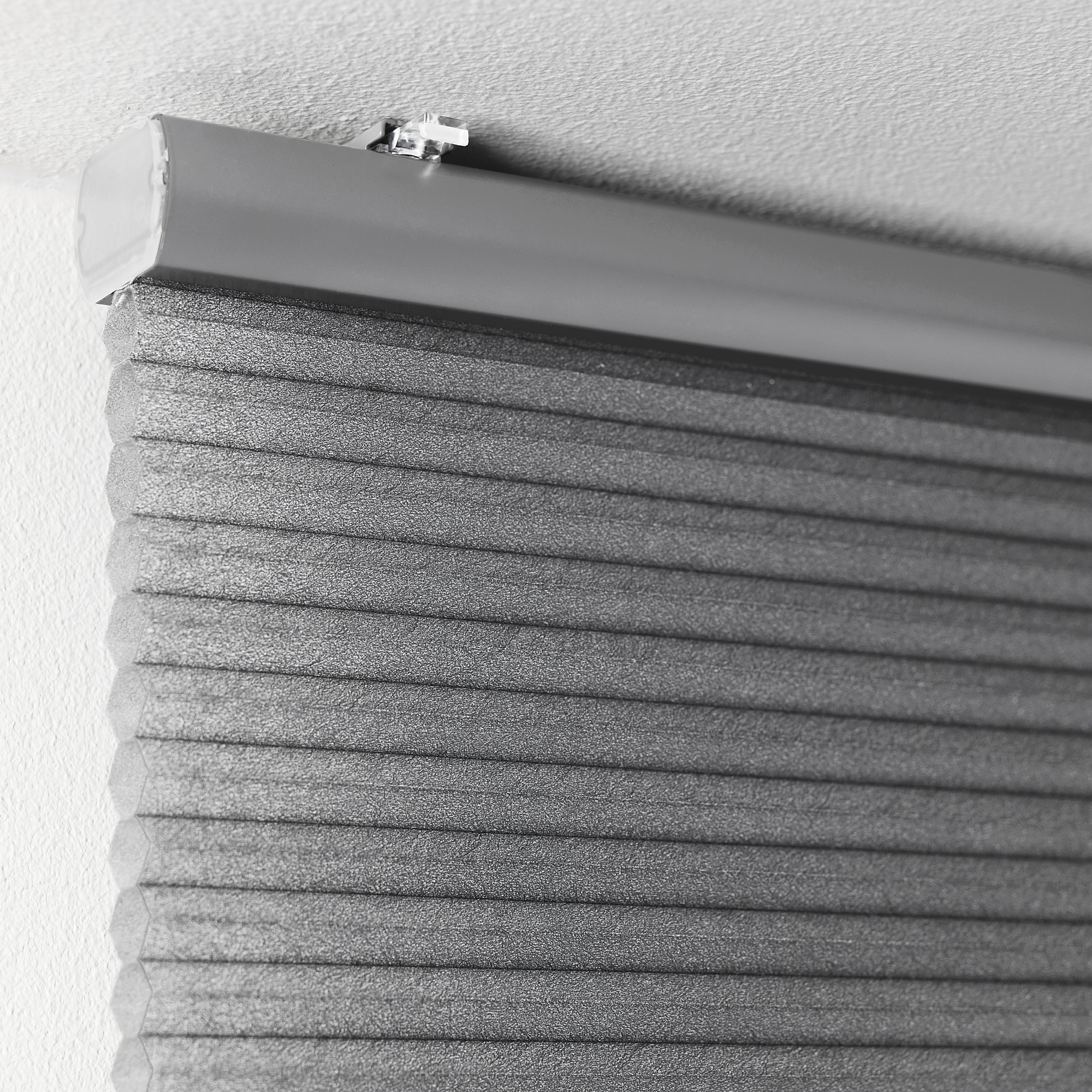 HOPPVALS Cellular blind, grey, 120x210 cm - IKEA