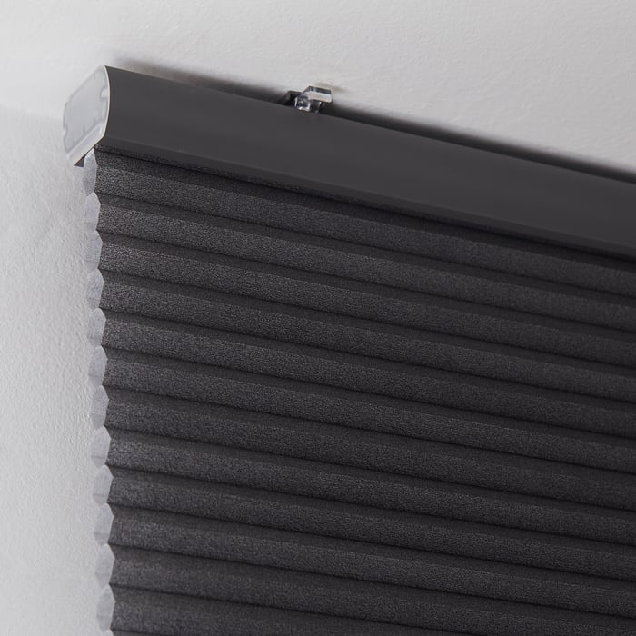 Cellular blind, HOPPVALS, grey, 100x210 cm IKEA