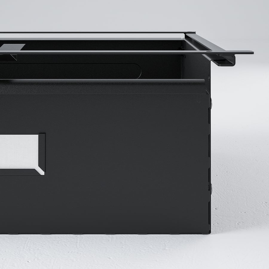 IVAR drawer, black, 39x30x14 cm IKEA