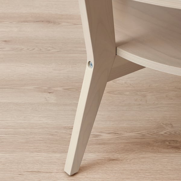 JAKOBSFORS coffee table: sleek design with natural wood finish, sturdy birch legs, and veneer top.