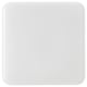 Ikea JETSTRÖM smart light panel, white, square, smooth surface.