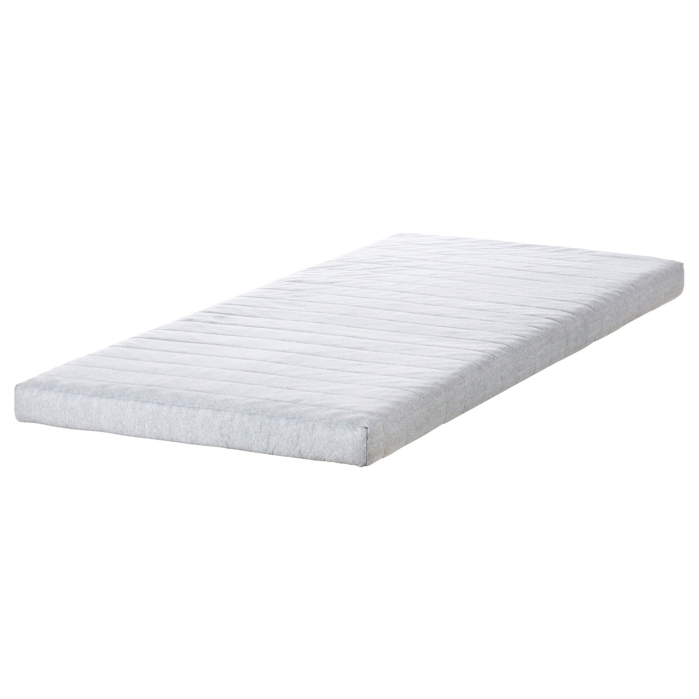 JÖMNA Polyurethane foam mattress light grey IKEA