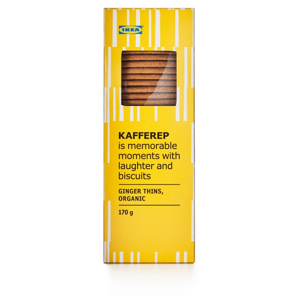Kafferep Ginger Thins Organic Ikea Ikea makes cookies and today i'm reviewing them. kafferep ginger thins organic