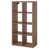 KALLAX Shelving unit, brown walnut effect, 77x147 cm