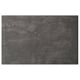 A KALLVIKEN dark grey, rectangular, textured concrete front panel made of high-pressure melamine laminate and particleboard.