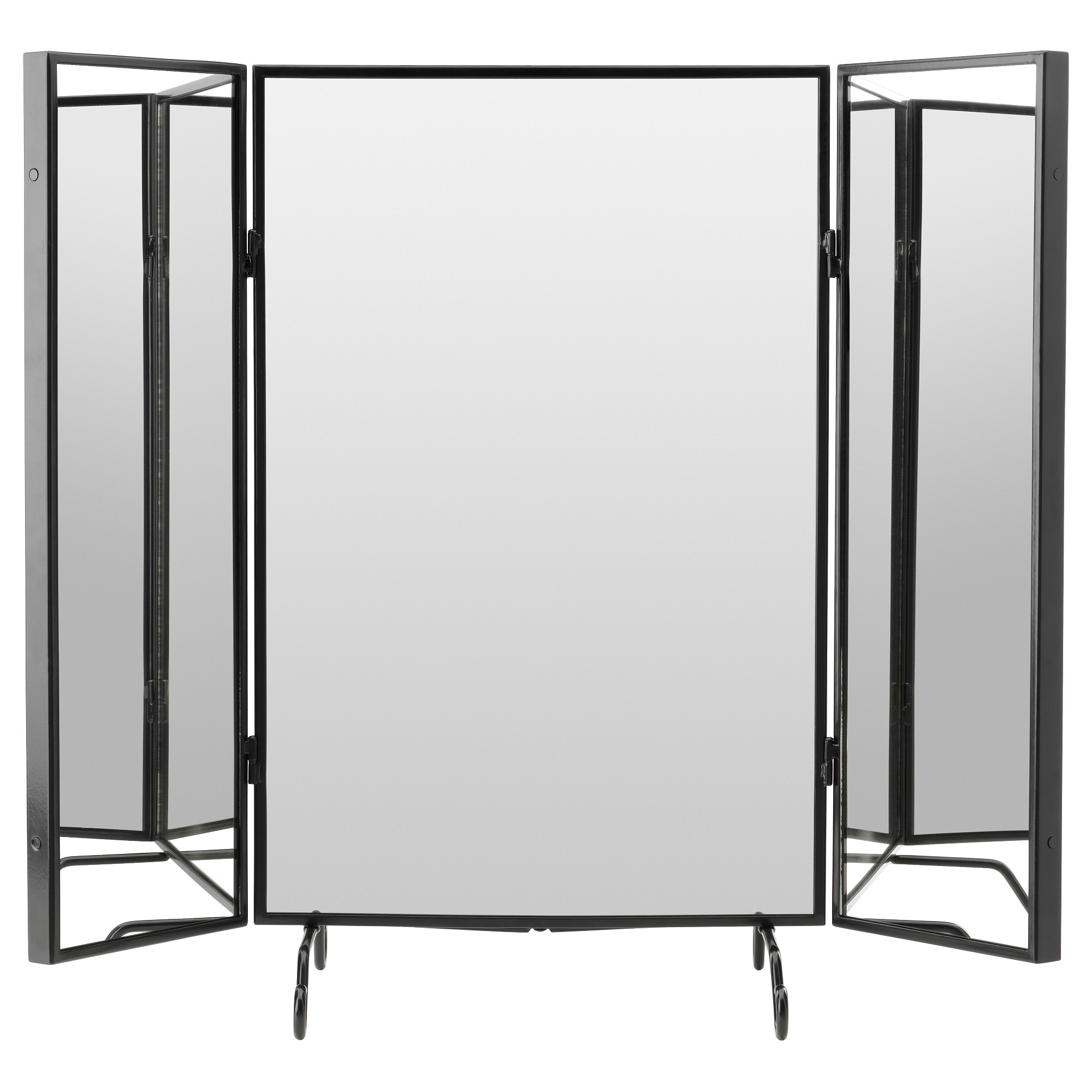 KARMSUND Table mirror, black, 80x74 cm IKEA