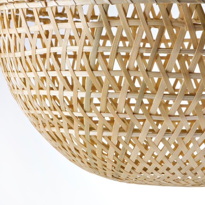 KÅSEBERGA Lamp shade, handmade bamboo, 38 cm IKEA