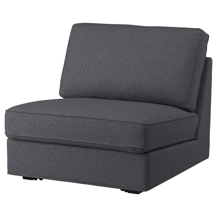 KIVIK 1seat sofabed Gunnared medium grey IKEA