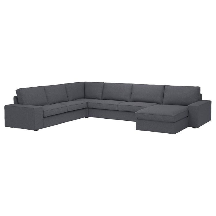 KIVIK Corner sofa, 6seat w chaise longue IKEA
