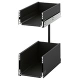 KNIVSHULT Pull-out interior fittings, dark grey, 30 cm