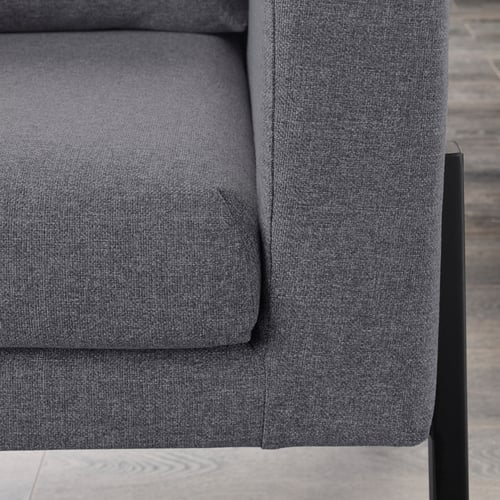 Armchair, KOARP, medium grey IKEA