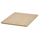 KUGGIS bamboo lid, natural, square, smooth surface.