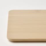 Smooth bamboo lid, bound with precise finish. Protects and complements KUGGIS box.